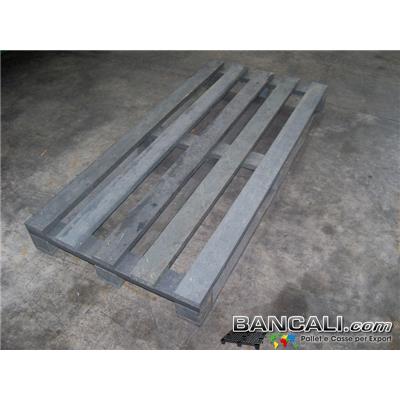 PalletSuMisura800x1700h150 - Bancale in Plastica Riciclata su Misura 800x1700 mm h. 150 mm  Peso 45 Kg. di colore Grigio.   Assemblato con Viti.