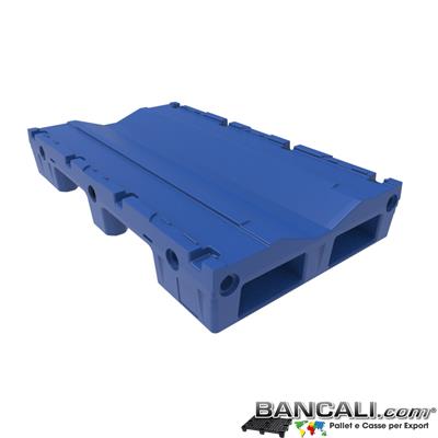 Pallet a Sella per Bobine 800x1370 h. 215 mm. D Max  1010 mm. d Min 400 mm. in plastica: LLDPE Peso Tara 25 Kg.