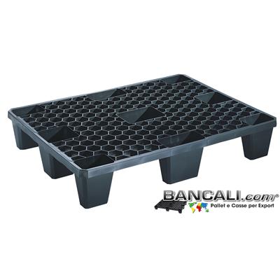 miniPAL60x80A - miniPallet in Plastica 600x800 EXPORT-PALLET&reg; Leggero inseribile Grigliato a maglia esagonale AirPALLET&reg;  idoneo per spedizioni Aeree e Marittime Peso Tara 3 Kg. 